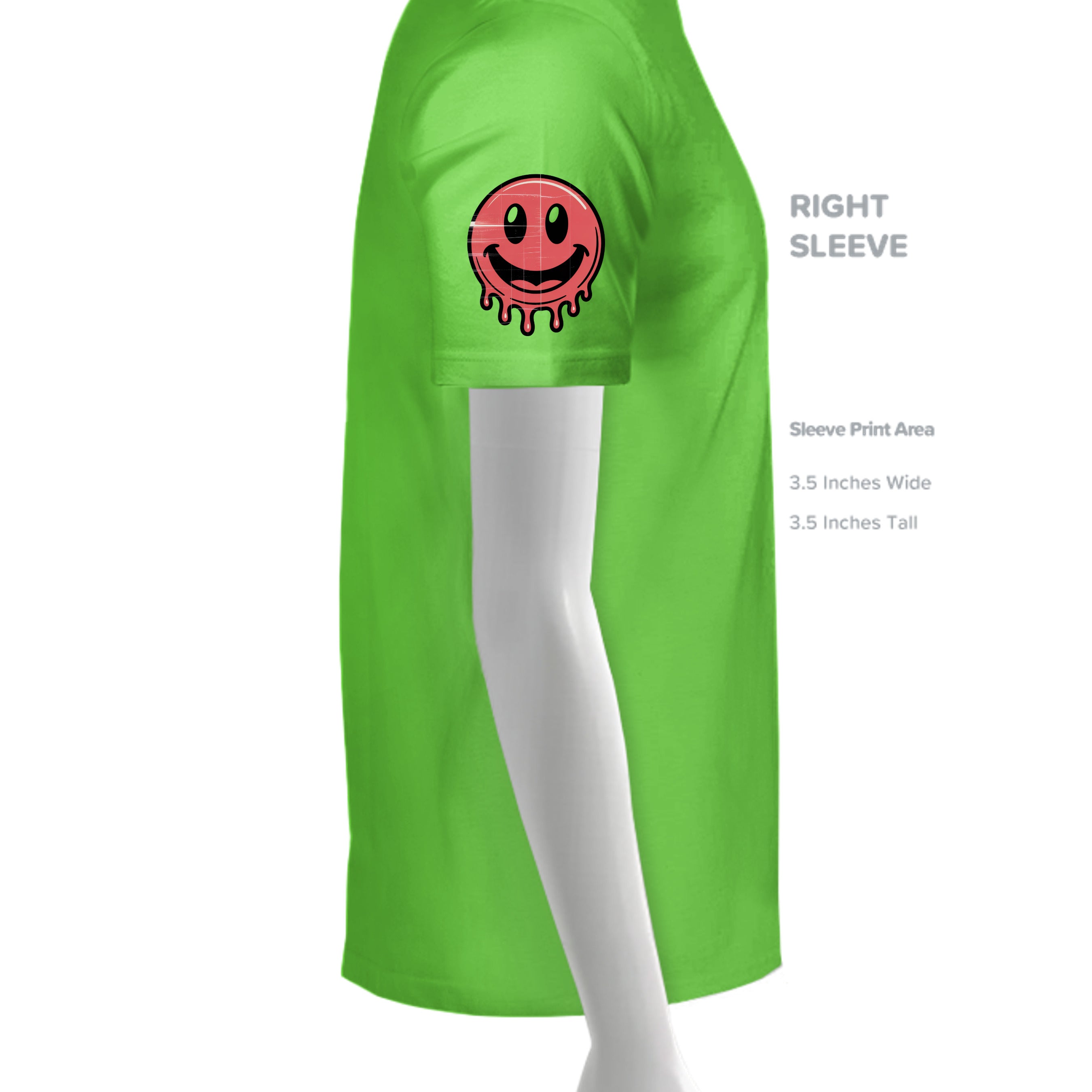 ELECTRIC GREEN - G500 - SLEEVE_RIGHT
